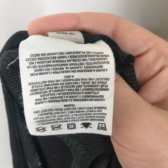 Nike Dry Fit Black Gray Camo Running Tee XS - Picture 7 of 8